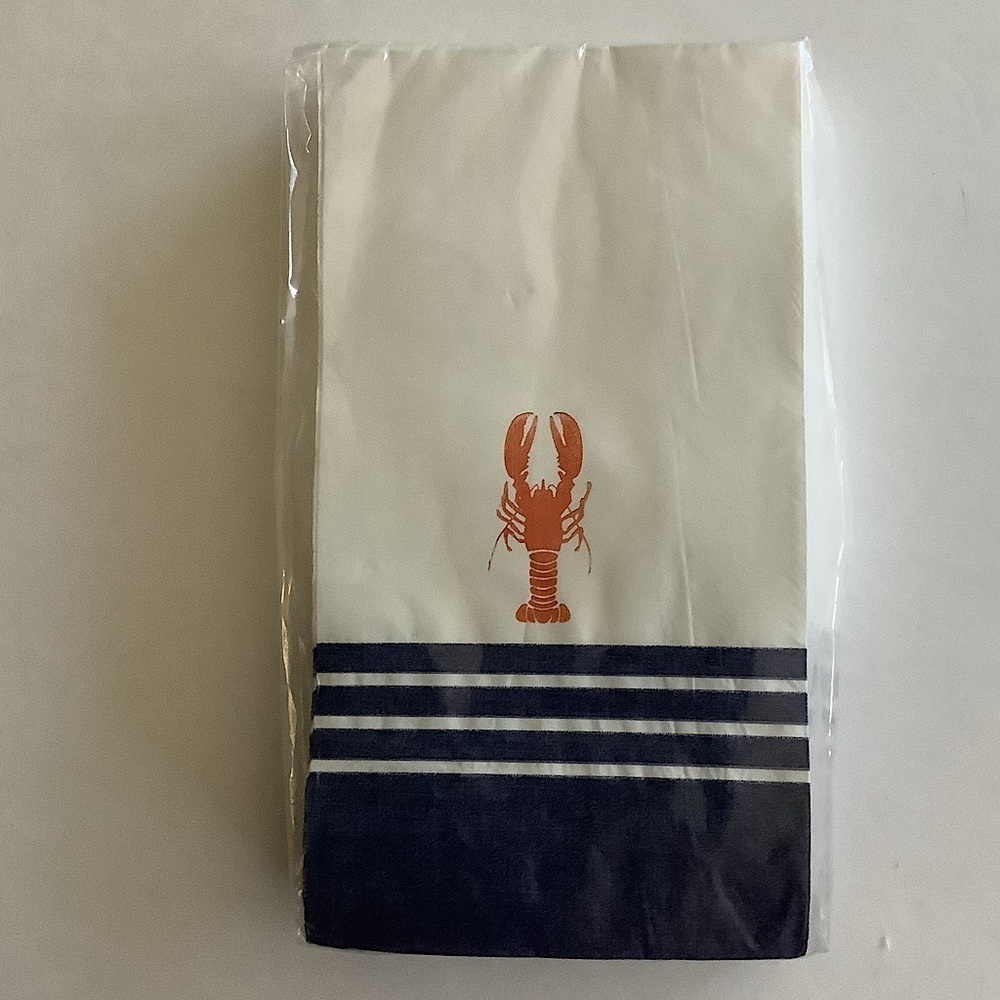 Lobster 3-Ply Guest Towels 40 Count New